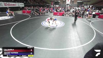 105 lbs Round 2 (16 Team) - Cali Barela, SAWA-FR vs Destiny Huitron, LAWA-FR