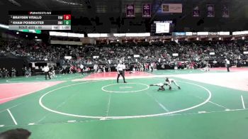55 lbs Semifinal - Brayden Vitallo, FOWCA vs Kham Poindexter, SWCA