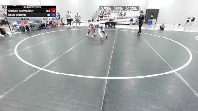 132 lbs Parker Graveman, South Dakota Blue vs Hank Benter, Missouri