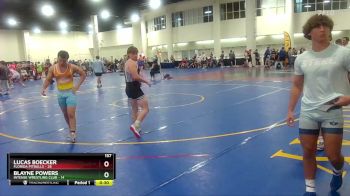 157 lbs Round 2 (16 Team) - Garrett Pyle, Florida Pitbulls vs Cale Bonenberger, Intense Wrestling Club