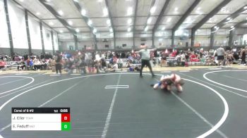 102 lbs Consi Of 8 #2 - Joshua Eller, Team Aggression vs Elijah Feduff, Mat Demon WC