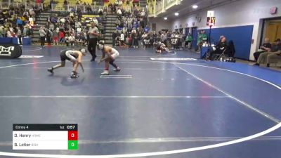 107 lbs Consy 4 - Davion Henry, Homewood Flossmoor-IL vs Braiden Lotier, Bishop McDevitt