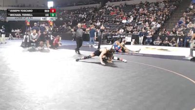 144 lbs Consi Of 8 #2 - Joseph Toscano, Buchanan (CS) vs Michael Terrell, Los Gatos (CC)