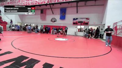 HS 135 lbs 3rd Place Match - Dalilah Coyle, Henrietta vs Sage Mosier, Azle