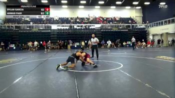 133 lbs Cons. Round 4 - Ahmad Faizi, Modesto Junior College vs Dylan Garcia, Victor Valley College