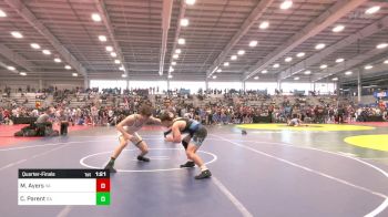 160 lbs Quarterfinal - Macon Ayers, VA vs Cade Parent, GA