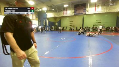 175 lbs Cons. Round 2 - Zachary Bailey, Apple Valley vs Tinsley Tam, Irvine