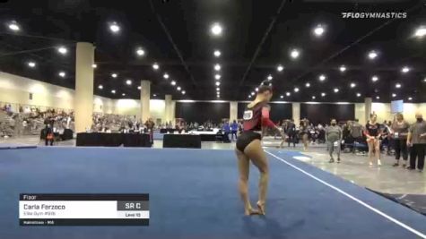 Carla Ferzoco - Floor, Elite Gym #916 - 2021 USA Gymnastics Development Program National Championships