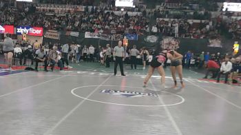 G - 190 lbs Semifinal - IsaBela Rangel, Belgrade (Girls) vs Madilyn Juelke, Custer Co. (Miles City) (Girls)