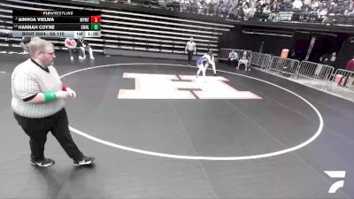 5A 110 lbs Champ. Round 1 - Hannah Coyne, Salem Hills vs Ainhoa Vielma, Maple Mountain