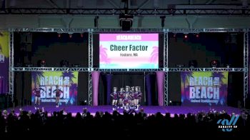 Cheer Factor - JUNIOR X [2022 L6 Junior Day 3] 2022 ACDA Reach the Beach Ocean City Cheer Grand Nationals