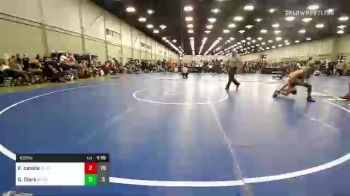 100 lbs Rr Rnd 3 - Eric Casula, Oklahoma Elite 14U vs Garrett Clark, Best Trained USA 14U