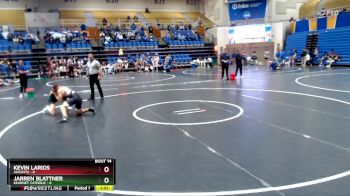 144 lbs Round 2 - Kevin Larios, Augusta vs Jarren Blattner, Kearney Catholic