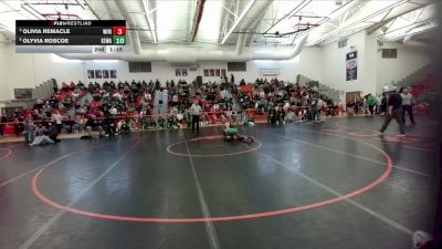 130 lbs Champ. Round 1 - Olivia Remacle, Wind River vs Olyvia Roscoe, Kelly Walsh