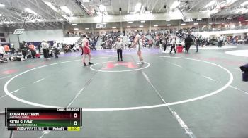285 lbs Cons. Round 5 - Koen Mattern, Hastings (Neb.) vs Seth Suvak, Dickinson State (N.D.)