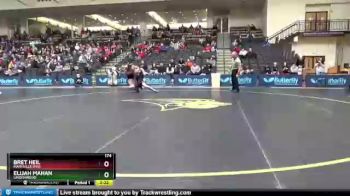 174 lbs Quarterfinal - Elijah Mahan, Lindenwood vs Bret Heil, Maryville (MO)
