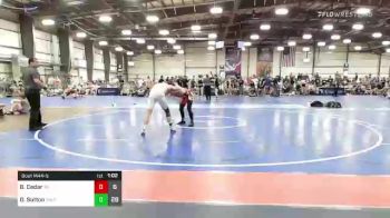 152 lbs Rr Rnd 2 - Ben Cedar, Young Guns Red vs Donavan Sutton, Team Shutt Wrestling Prep