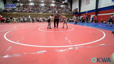 90 lbs Semifinal - Blazyn Welch, Claremore Wrestling Club vs Noah Shuemake, Viking Wrestling Club