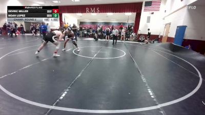165 lbs Champ. Round 2 - Devric Miller, South vs Noah Lopez, Douglas