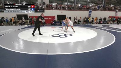 65 kg Champ. Rd Of 32 - Marcel Lopez, Southern Illinois Regional Training Center vs Brogan Fielding, Ohio RTC/ TMWC