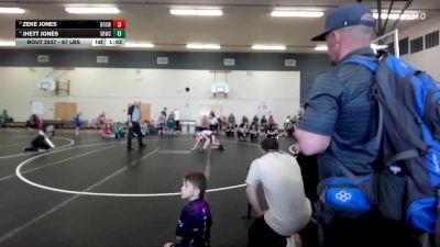 67 lbs 5th Place Match - Zeke Jones, Brothers Of Steel Wrestling Club vs Jhett Jones, Snake River Wrestling Club