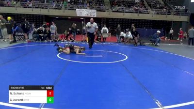 100 lbs Round Of 16 - Nicky Schiano, Mountainside vs Caden Aurand, Smyrna