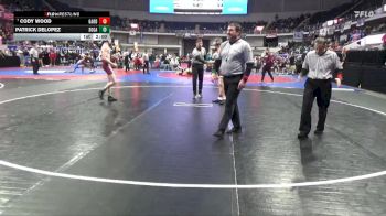 6A 157 lbs Champ. Round 1 - Cody Wood, Gardendale Hs vs Patrick Delopez, Southside Gadsden