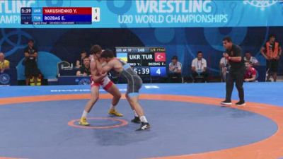 97 kg 1/8 Final - Yehor Yakushenko, Ukraine vs Emir Bozbag, Turkiye