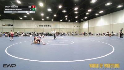 110 lbs Quarterfinal - Wyatt Holland, Prime 14U vs Andrew Rodriguez, Best Trained 14U