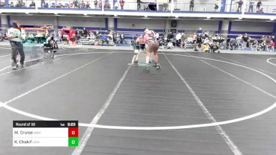 285 lbs Round Of 32 - Matthew Cruise, University Of Pennsylvania vs Karam Chakif, Lehigh University