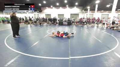 96 lbs Maddux Rabczak, Illinois vs Zachary Meyers, Washington