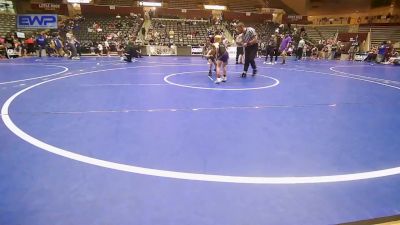 61-64 lbs Consolation - Rhett Morrissett, Lonoke Youth Wrestling vs Noah Harris, Team Conquer Wrestling