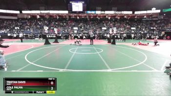 74 lbs Champ. Round 3 - Cole Palma, NBHA vs Tristan Davis, BAB1