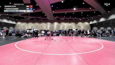 150 lbs Champ. Round 2 - Maurice Ellis, Connecticut vs Nathan Barber, New York