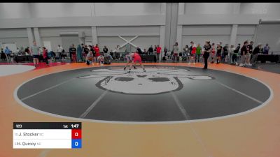 120 lbs C-semi - Jackson Stocker, South Carolina vs Holton Quincy, North Carolina