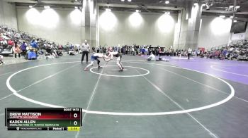 138 lbs 7th Place Match - Kaden Allen, Overland Park-St. Thomas Aquinas HS vs Drew Mattison, Lafayette (Wildwood)