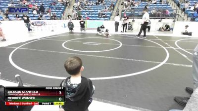 64 lbs Cons. Round 1 - Merrick Wunsch, WTC vs Jackson Stanfield, Team Lightning Wrestling Club