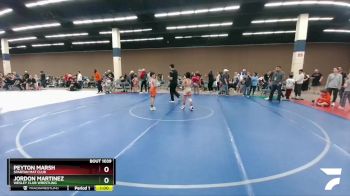 78 lbs Quarterfinal - Jordon Martinez, Wesley Club Wrestling vs Peyton Marsh, Spartan Mat Club