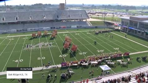 Oak Ridge H.S., TX at 2019 BOA Houston Regional Championship, pres. by Yamaha