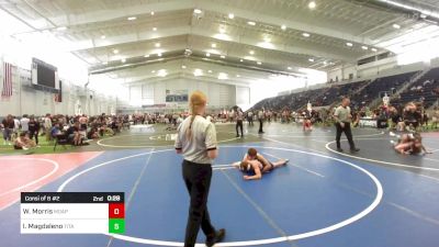 126 lbs Consi Of 8 #2 - Wolfley Morris, Moapa Valley vs Izayah Magdaleno, Titans WC