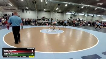 144 lbs Semifinal - Ryan Everhart, Cherokee Trail vs Tony Macaluso, Pueblo County