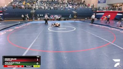 106 lbs Cons. Round 3 - Adan Salas, Plano East vs Macauley Fuld, Richardson