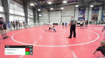 110 lbs Rr Rnd 3 - Devin Ruppenthal, Patriot USA Wrestling Club vs Caleb Williams, Sly Snipers BYW