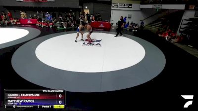 125 lbs Placement - Gabriel Champagne, SJWA-GR vs Matthew Ramos, KTWA-GR