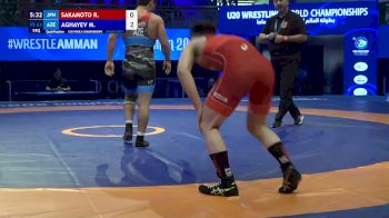 61 kg Qualif. - Rin Sakamoto, Japan vs Musa Aghayev, Azerbaijan