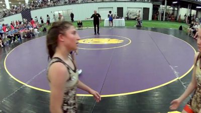 110 lbs Gianna Hoskins, Michigan vs Addison St George, Missouri