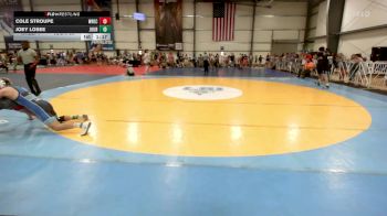 145 lbs Rr Rnd 1 - Cole Stroupe, Wrecking Crew Wrestling Club vs Joey Losee, Journeymen Wrestling Red