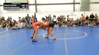 53 lbs Rr Rnd 2 - Delaney Williams, PA West White - W vs Brielynn Breitenstein, Charlies Angels- W