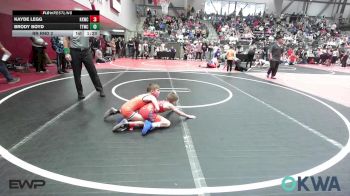 52 lbs Rr Rnd 2 - Kayde Legg, Keystone Kids Wrestling Club vs Brody Boyd, Team Tulsa Wrestling Club