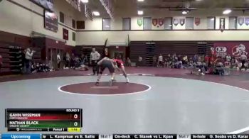 160 lbs Round 3 - Gavin Wiseman, Fort Madison vs Nathan Black, Greene County